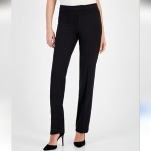Anne Klein Black Dress Pants Size 8 $89 NEW Wide Flair Business Casual Office